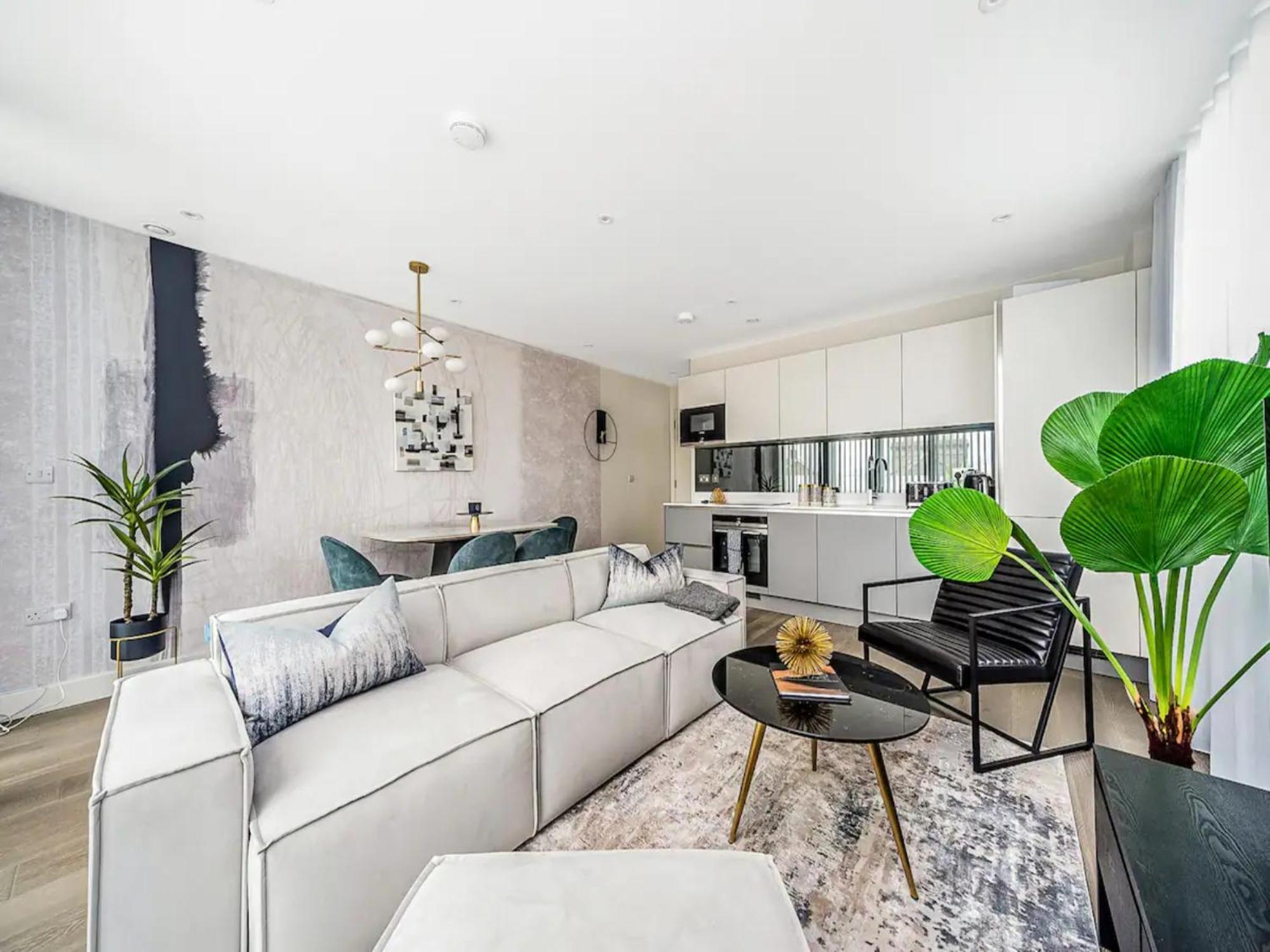 Apartament Pass The Keys Penthouse Oasis In Trendy Fulham Londyn Zewnętrze zdjęcie